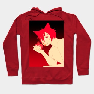 Anthro Apple Cat Boy Hoodie